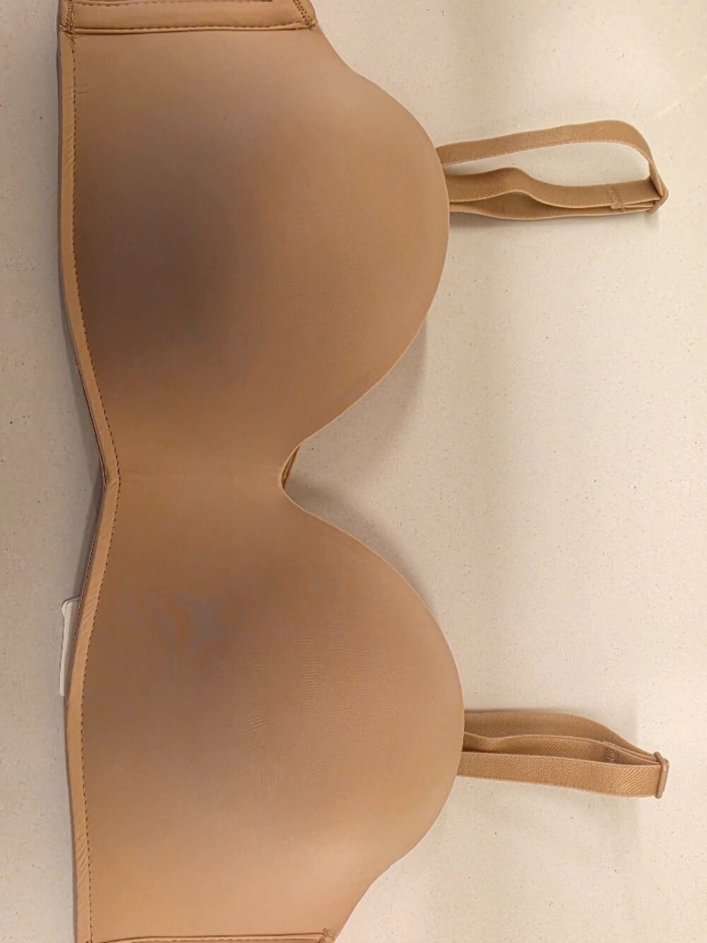 Intimissimi Gioia Wireless Bandeau Bra,  Size 34B, Natural Color